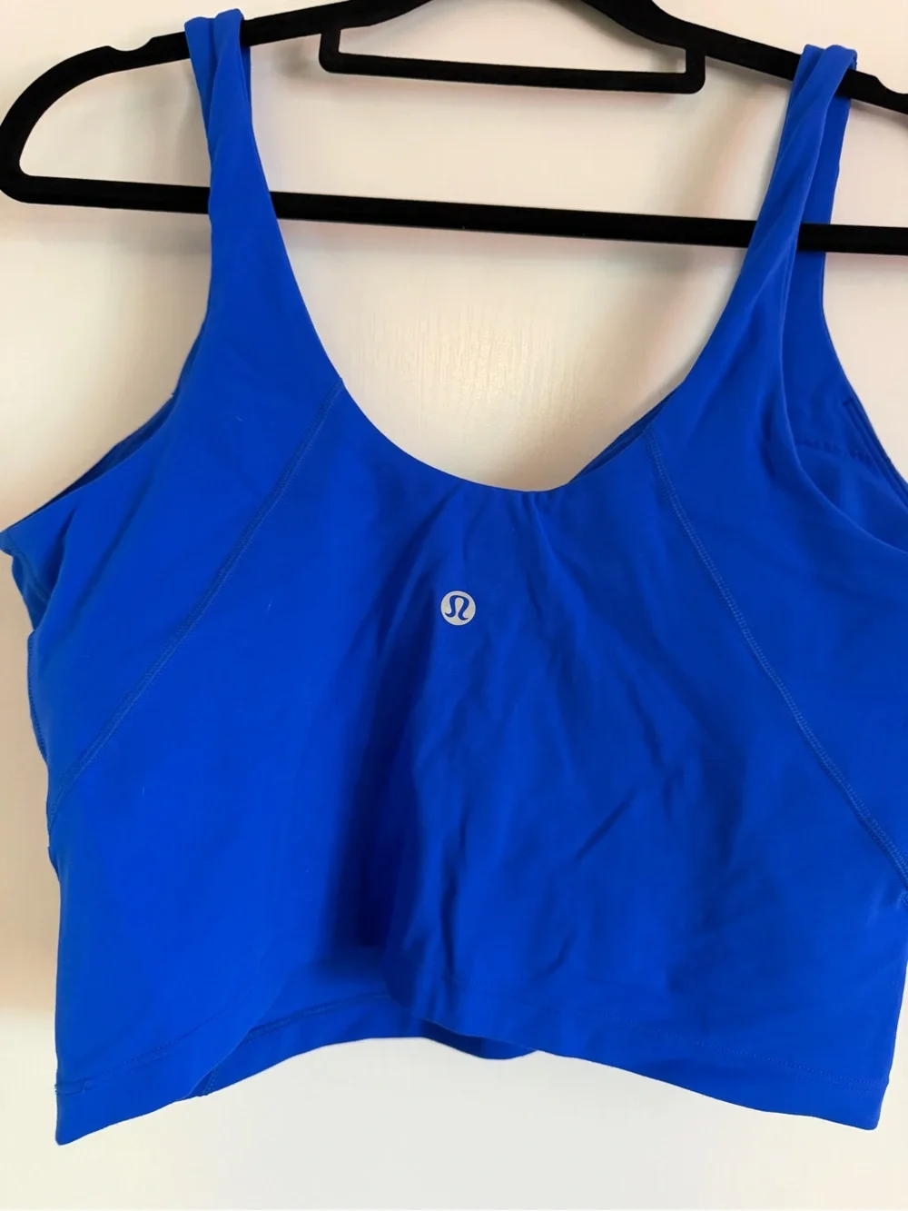Lululemon Blue Align Tank Waist Length Size 10 Athletic Yoga Top